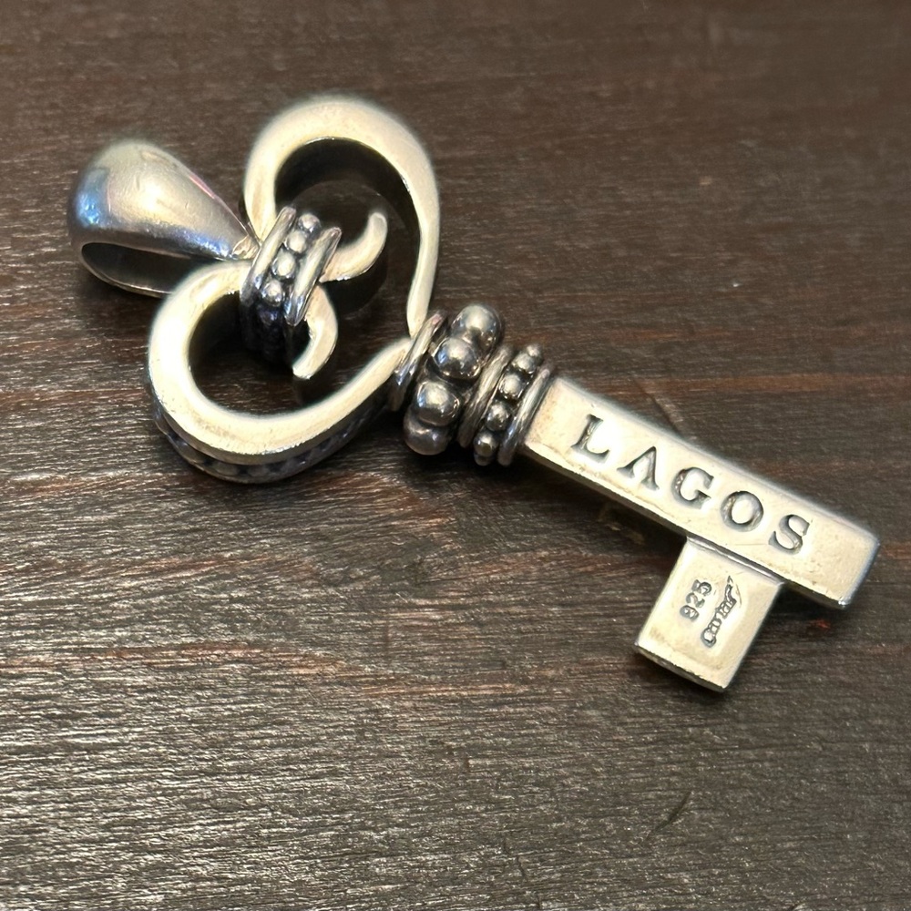 Lagos Caviar key pendant